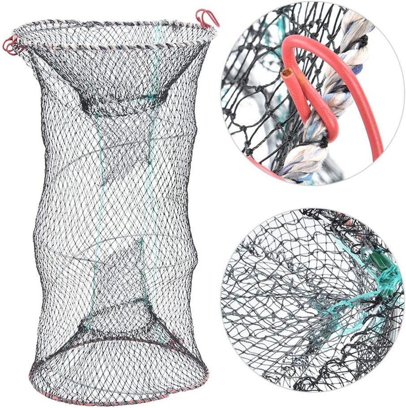 FASJ Fishing Bait Trap - Portable Folded Cast Net for Crayfish, Crab, and Lobster - Image 4