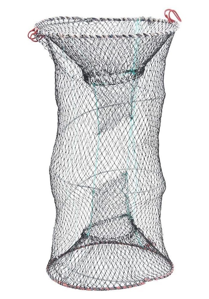 FASJ Fishing Bait Trap - Portable Folded Cast Net for Crayfish, Crab, and Lobster - Image 1
