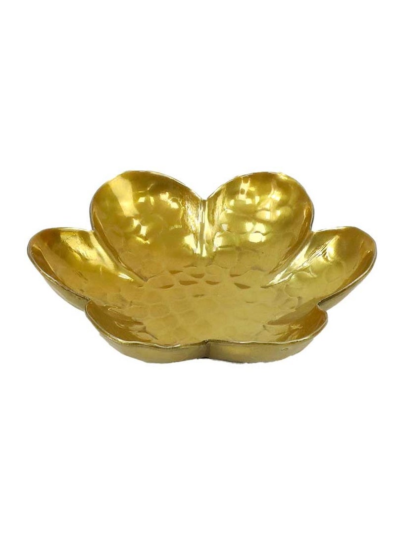 مدهور تصميم زهرة أورلي مصنوع يدويًا من الألومنيوم مقاس 3.75 × 3.75 × 0.75 بوصة