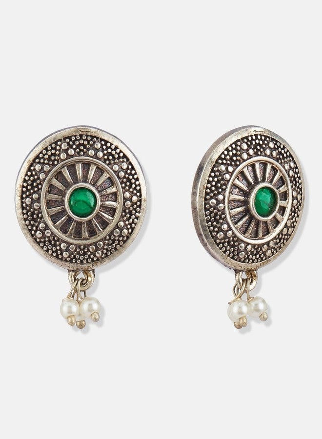 Fabindia Brass Stud Earrings - Image 5