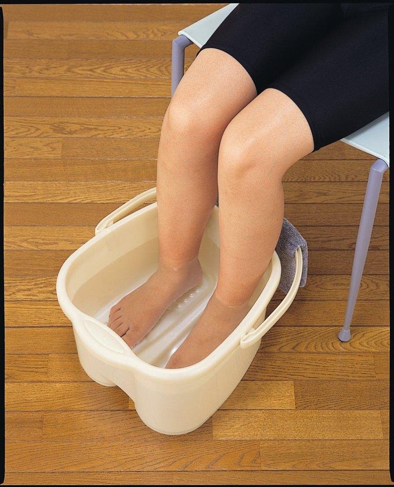 Inomata دلو تدليك القدمين ديتوكس من إينوماتا، أبيض - Image 4