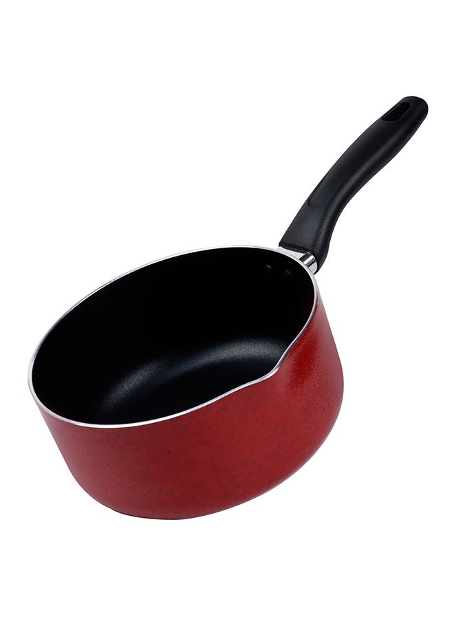 BECHOWARE بان ملبن بيشوار 2 لتر مصنوع من الألمنيوم غير اللاصق 18 سم - أحمر - Image 1