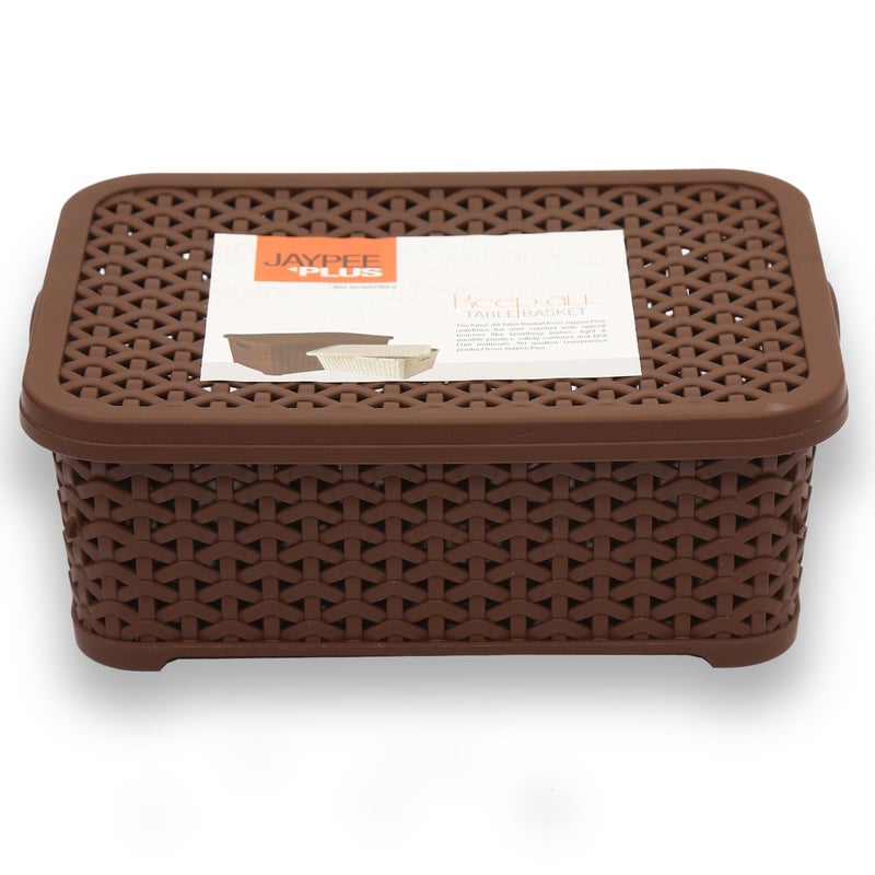 JAYPEE PLUS جايبي بلس Keep All مع غطاء حزمة صغيرة من 2 بني (بلاستيك) - Image 3