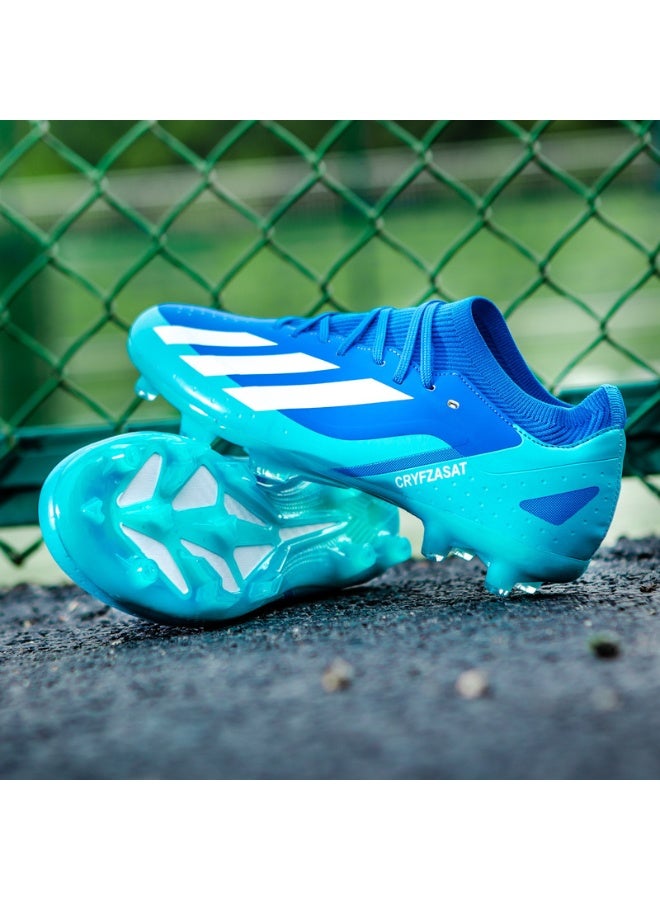 سكت شيكترو أحذية كرة القدم الزرقاء - Image 4