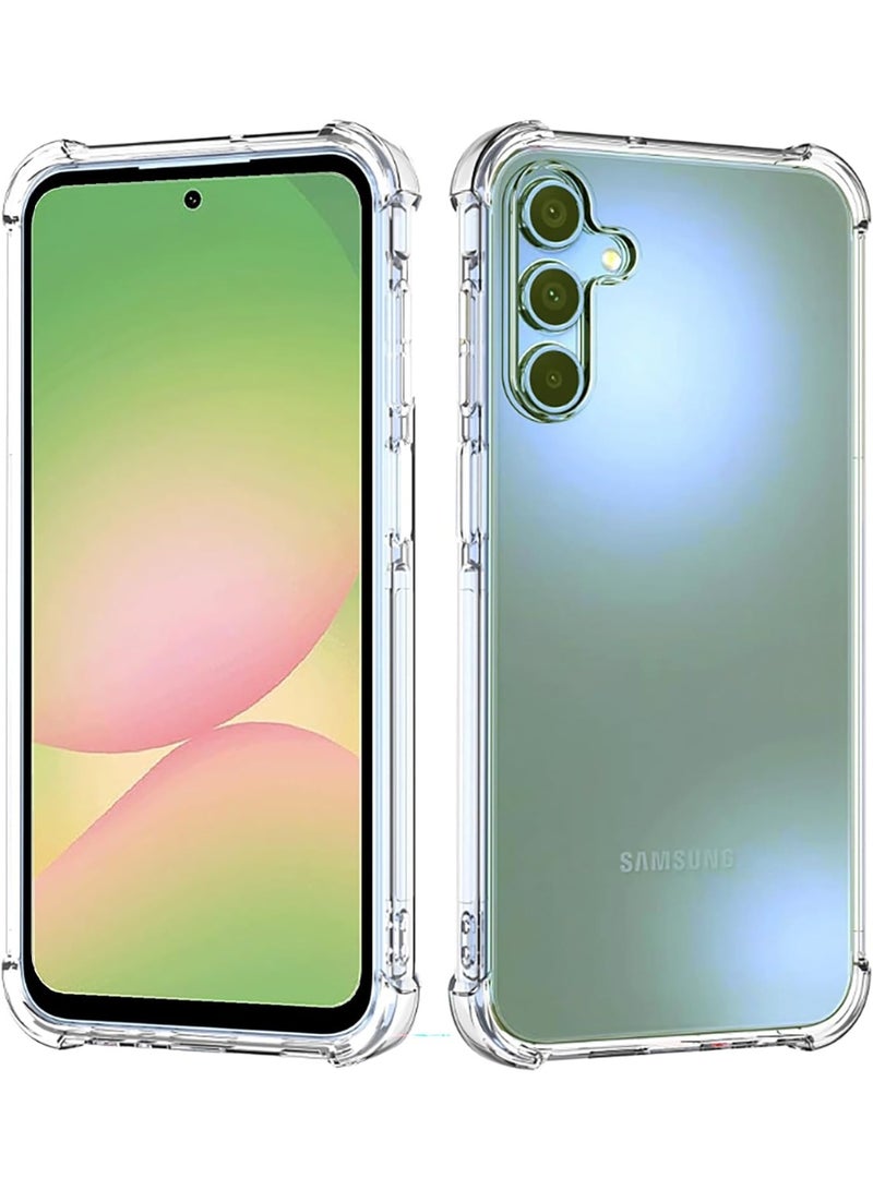 DUSALA Samsung Galaxy A56 Case Cover Shockproof Bumper Drop Protection Reinforced Corners Slim Fit Flexible TPU Phone Case for Galaxy A56 Cover Clear - Image 1