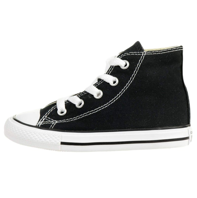Converse Kid's Chuck Taylor All Star High Top Shoe, Black, 3 Infant Infant (0-12 Months) - Image 2