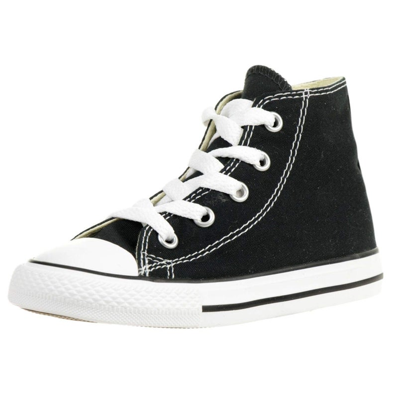 Converse Kid's Chuck Taylor All Star High Top Shoe, Black, 3 Infant Infant (0-12 Months) - Image 1