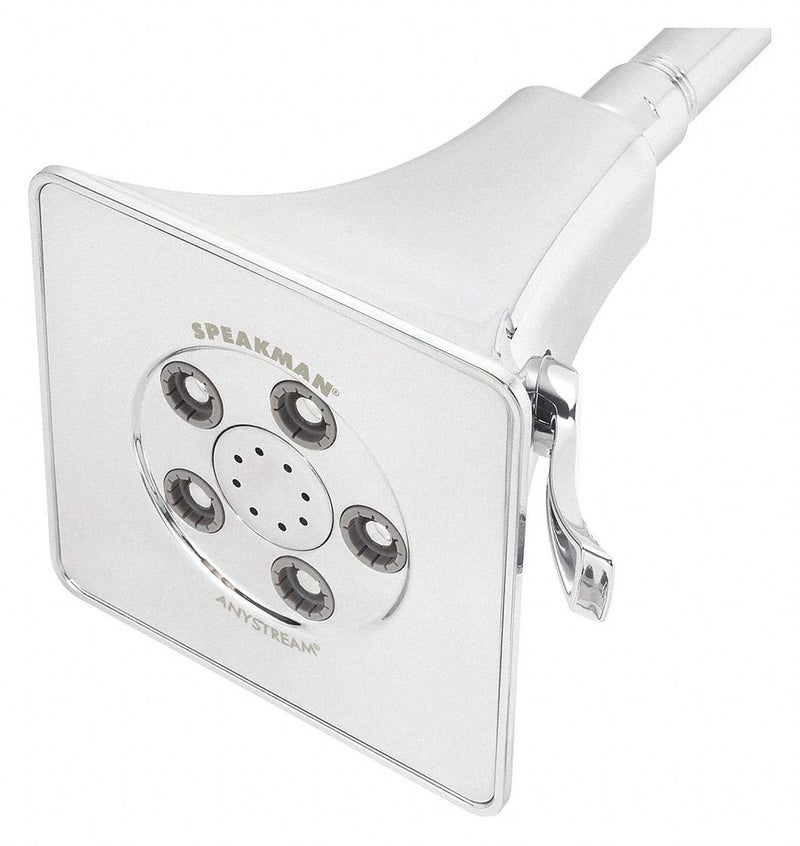 Speakman S-3018 Rainier Anystream High Pressure Adjustable Shower Head, Polished Chrome - Image 1