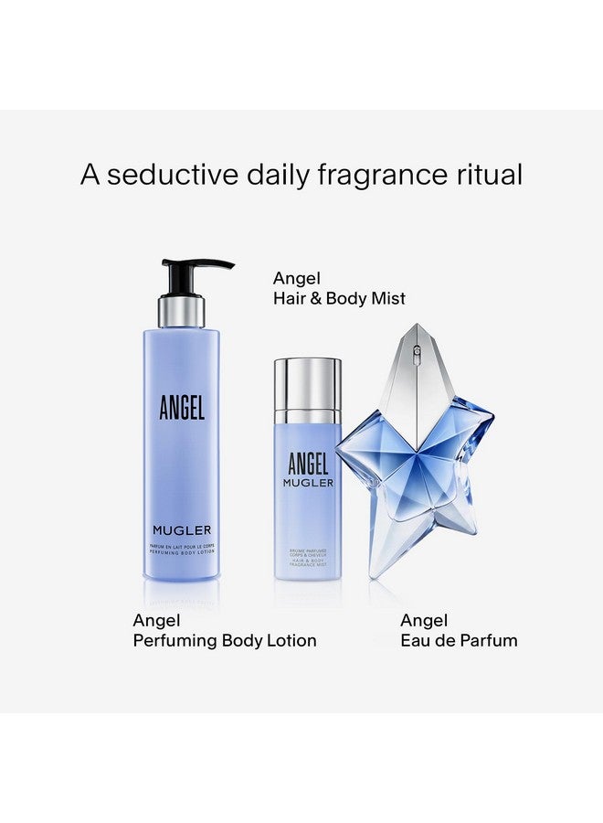 Mugler Angel - Body Lotion - Floral & Woody - Women's Scented Moisturizer - With Peony, Praline, and Wood Accord- 6.7 Fl Oz - Image 5