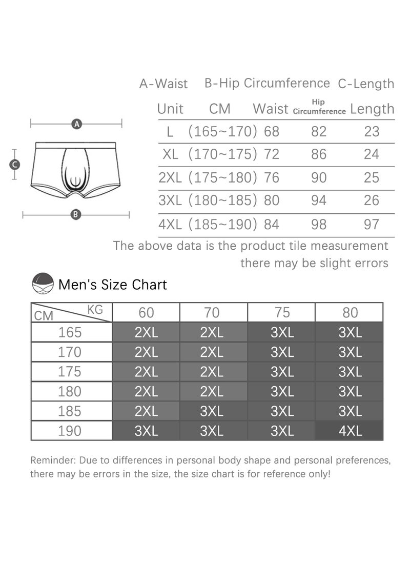 Generic - Men's Underwear Seamless Ice Silk Ultra Thin Breathable Quick Dry Antibacterial High Elastic Comfortable U Shaped Convex Boxer Brief for Male - Image 1