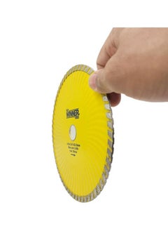 Winner Diamond Wheel Turbo Type Cutting Blade Long Life 180x2.6x7x22.23mm Max Rpm 8.600 Max:80m/s Winner 7049  - Image 4