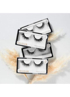 Velour Lashes Velour Vegan Luxe Eyelashes Luxurious Natural False Lashes Lightweight Reusable Handmade Fake Lash Extensions Wear Up To 25 Times 100% Vegan Mink Soft And Comfortable All Eye Shapes  - Image 3