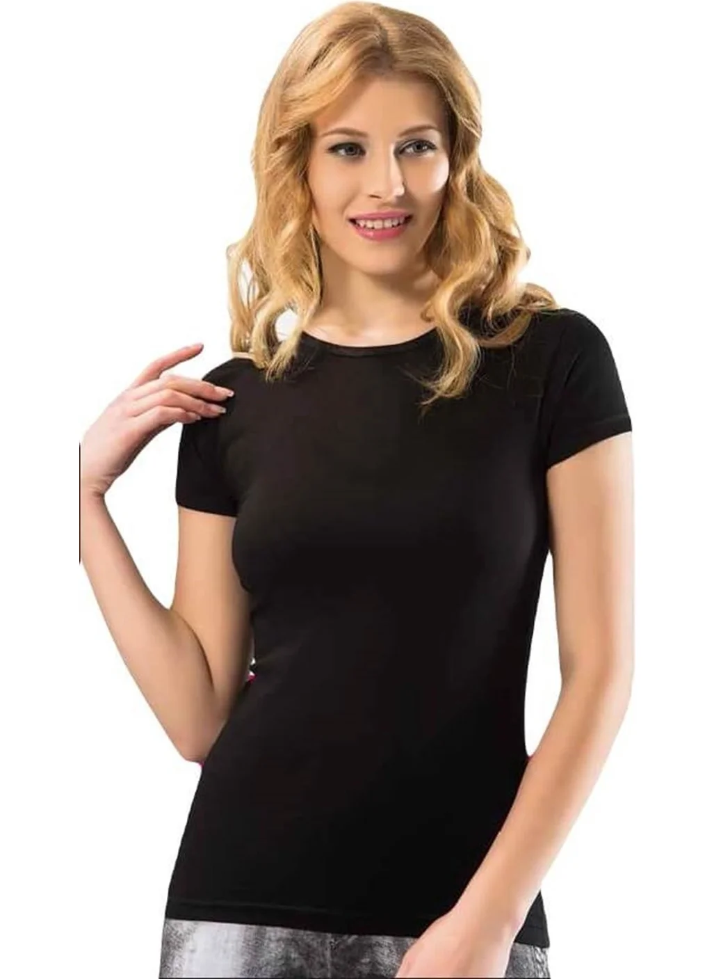 كوتا 6022 Short Sleeve Crew Neck Women's T-Shirt