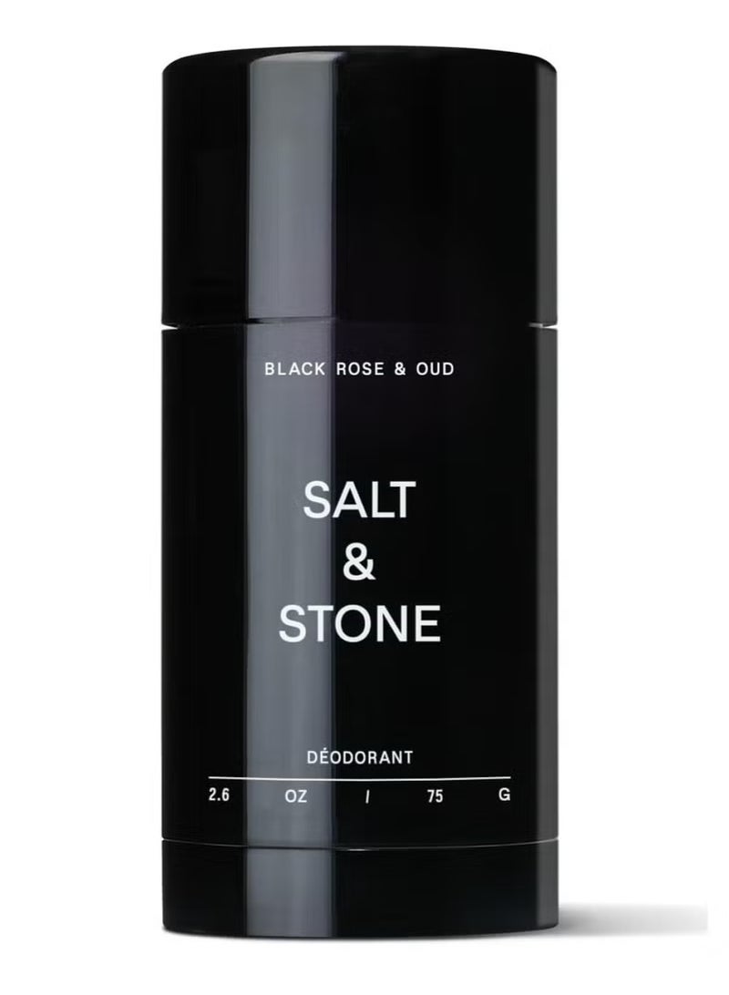 سولت اند ستون مزيل العرق الطبيعي سولت آند ستون سانتال للنساء والرجال - مزيل عرق قوي للغاية خالٍ من الألومنيوم مع البروبيوتيك وخلاصة الأعشاب البحرية وزبدة الشيا، 2.6 أونصة - Image 1