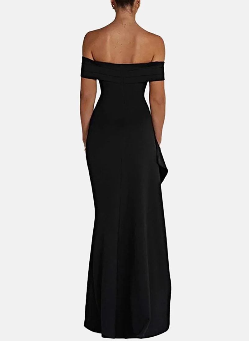 YUNIQEE Off-Shoulder Evening Dress