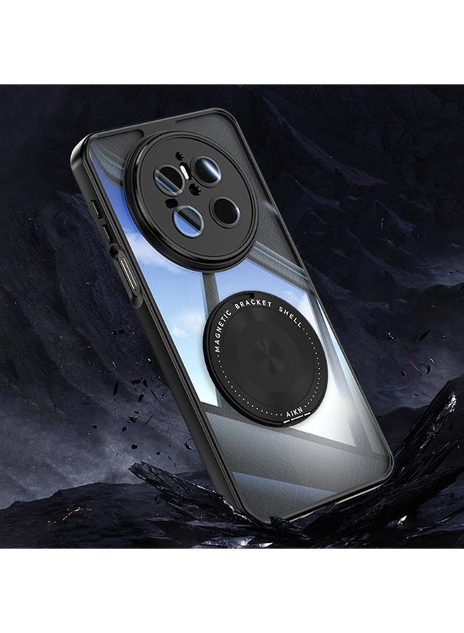 S-TOP Case For Huawei Mate 70 360 Holder MagSafe Acrylic Hybrid TPU Phone Case - Image 1