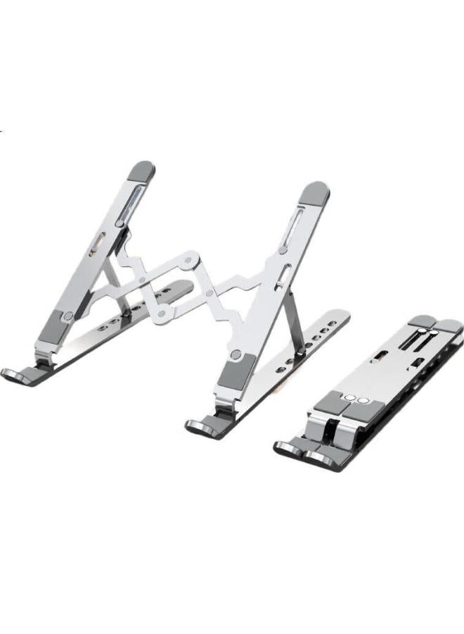 Nvv Laptop Stand, Computer Stand Cooling Pad, Foldable Portable Vertical Riser, Suitable For Apple Macbook, Huawei, Lenovo 16-Inch Aluminum Alloy Stand Np-7X - Image 3