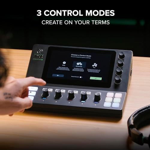 Mackie DLZ Creator XS Adaptive Digital Mixer for Podcasting, Streaming and YouTube with User Modes, Mix Agent Technology, Auto Mix, Onyx80 Mic Preamps - Image 4