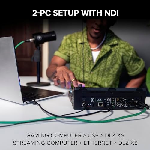 Mackie DLZ Creator XS Adaptive Digital Mixer for Podcasting, Streaming and YouTube with User Modes, Mix Agent Technology, Auto Mix, Onyx80 Mic Preamps - Image 3