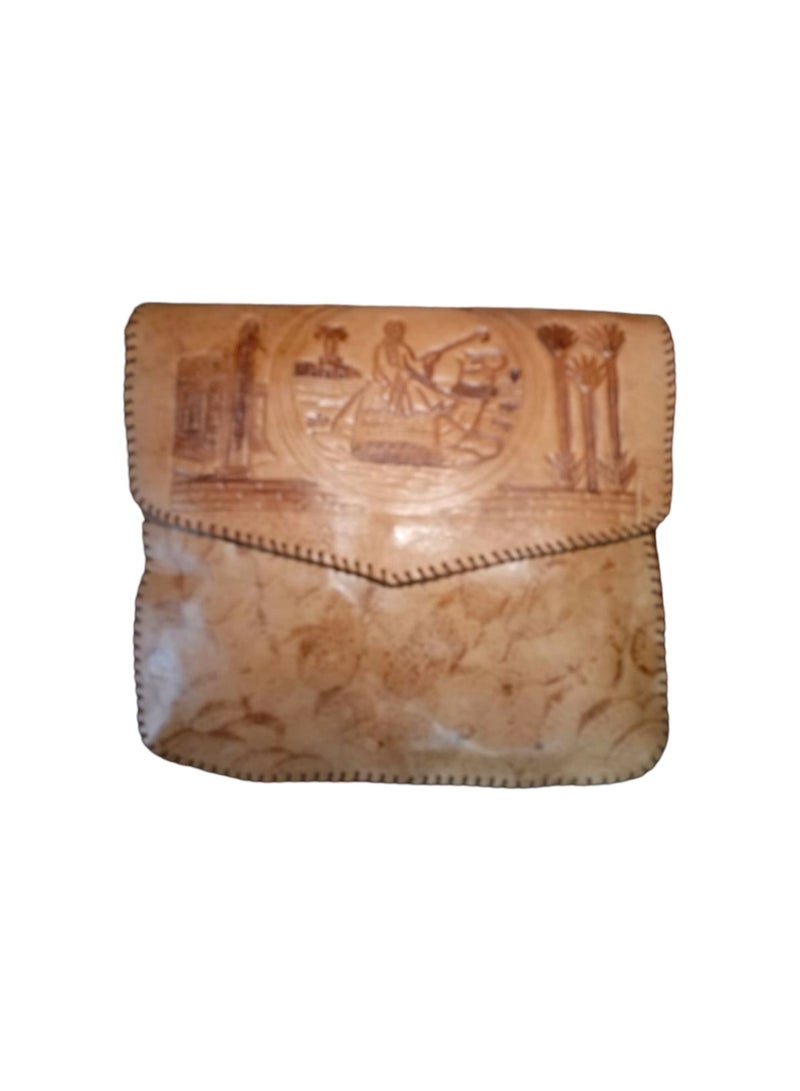 Sheer Fashionable Leather Crossbody Bag  - Image 1