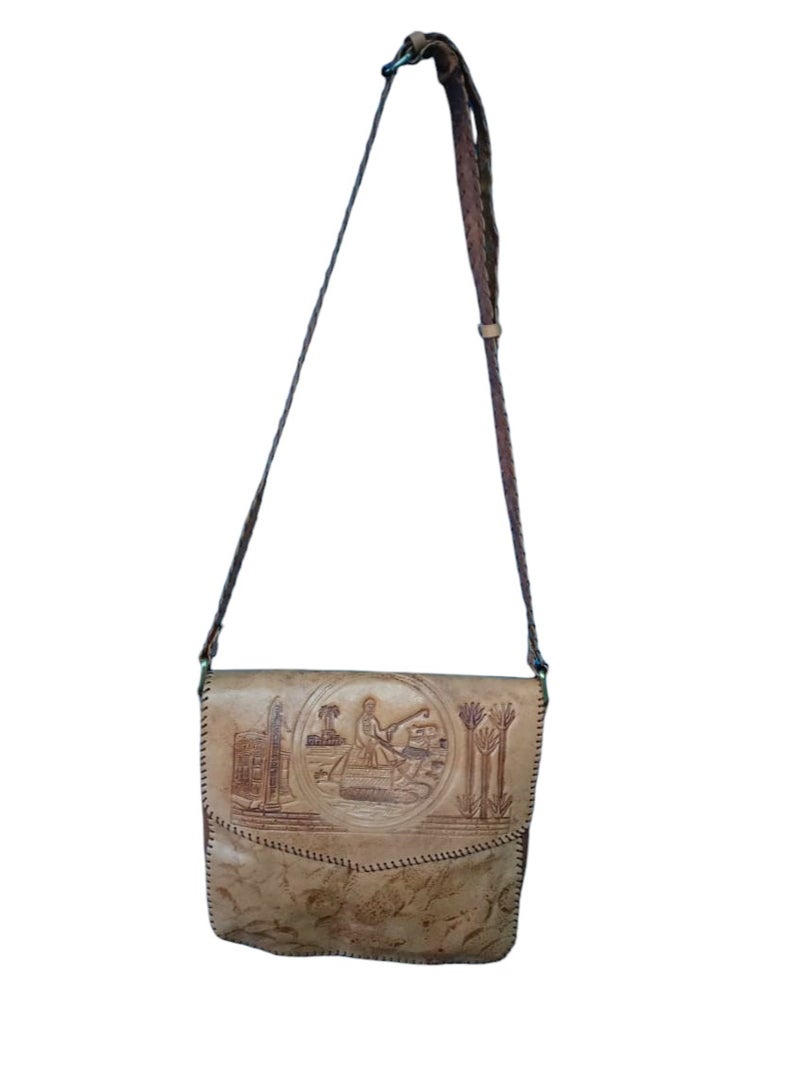 Sheer Fashionable Leather Crossbody Bag  - Image 2