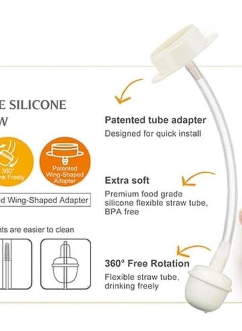 LuQu Feeding Bottle PPSU With Handle-200ml-Blue-Pack of 5 - Image 5