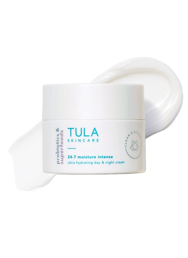 TULA TULA Skin Care 24-7 Moisture Intense Ultra Hydrating Day & Night Cream - Ultra Nourishing Moisturizer for Face. Soothe Skin, Maintain Skin Balance & Improve Skin Smoothness, 1.5 oz.  - Image 1