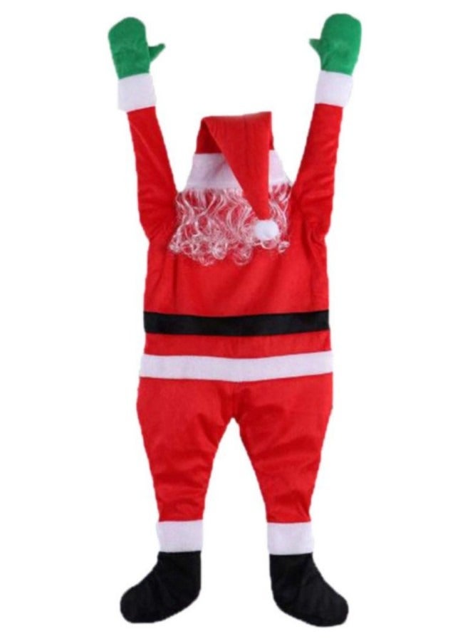 GGEROU Climbing Hanging Ornaments for Festival Decoration Festival Outdoor Decoration for Window Indoor Outdoor, 170cm - Image 1