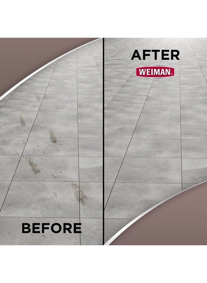 Weiman منظف بلاط الحجر واللامينيت - 32 أونصة - منظف احترافي لأسطح بلاط الرخام والجرانيت والحجر الجيري واللوح والتيراكوتا والتيرازو والمزيد من بلاط الحجر - Image 5
