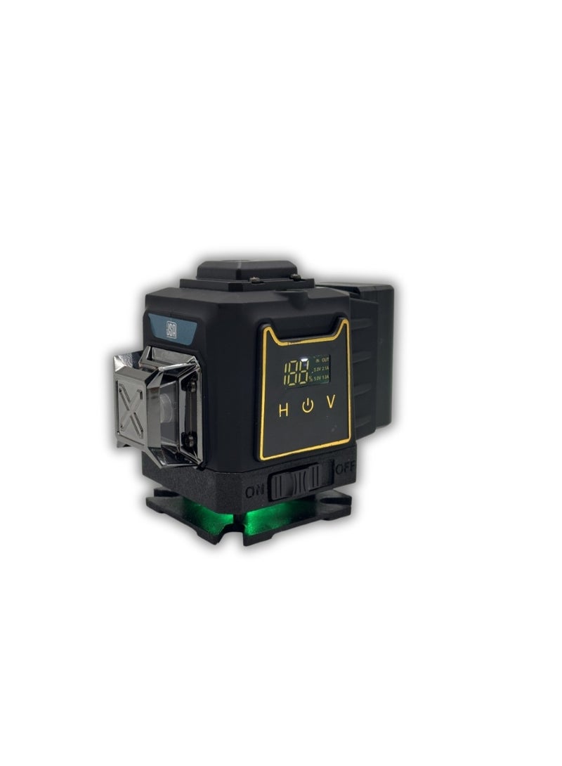 JSA Professional 12-Line 360° High-Precision Laser Level with Auto-Leveling for Construction and Finishing Work - Image 1