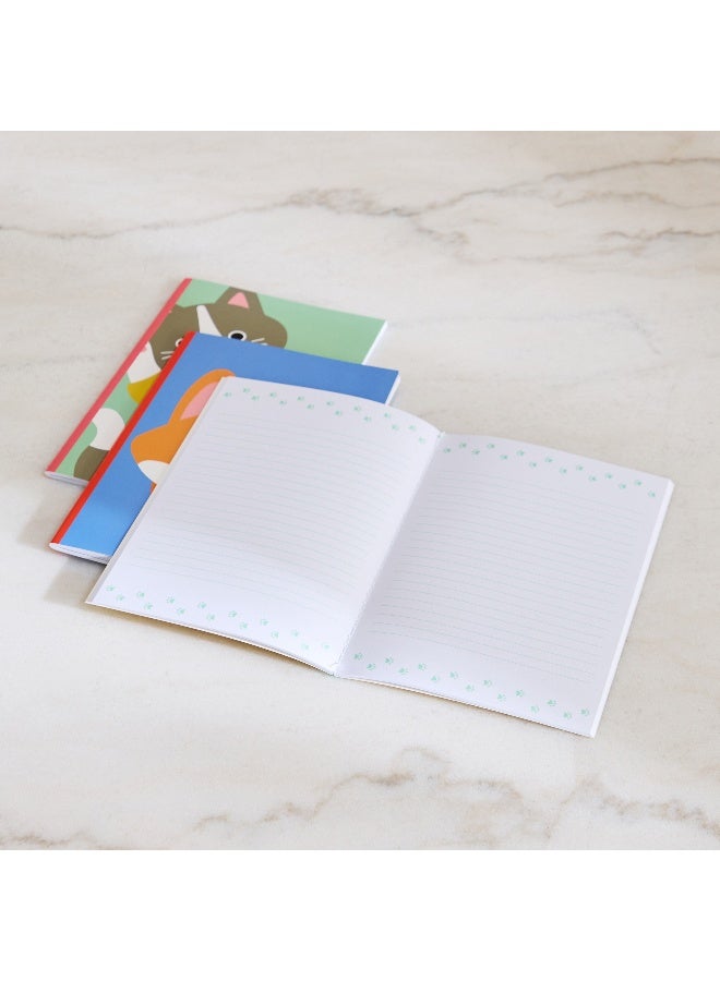 Home Box مجموعة دفاتر ملاحظات A5 للحيوانات الأليفة السعيدة للأطفال - Image 3