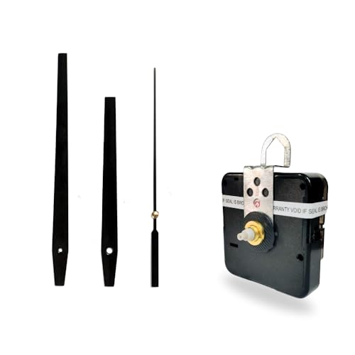 Epoxy Fusion A Product of SONAM Quartz Sweep Silent Movement Machine | Battery Operated Quartz Clock Movement Replacement | Complete Clock Mechanism with Needles and Hands | Rado Style - Image 1