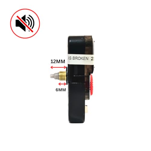 Epoxy Fusion A Product of SONAM Quartz Sweep Silent Movement Machine | Battery Operated Quartz Clock Movement Replacement | Complete Clock Mechanism with Needles and Hands | Rado Style - Image 4