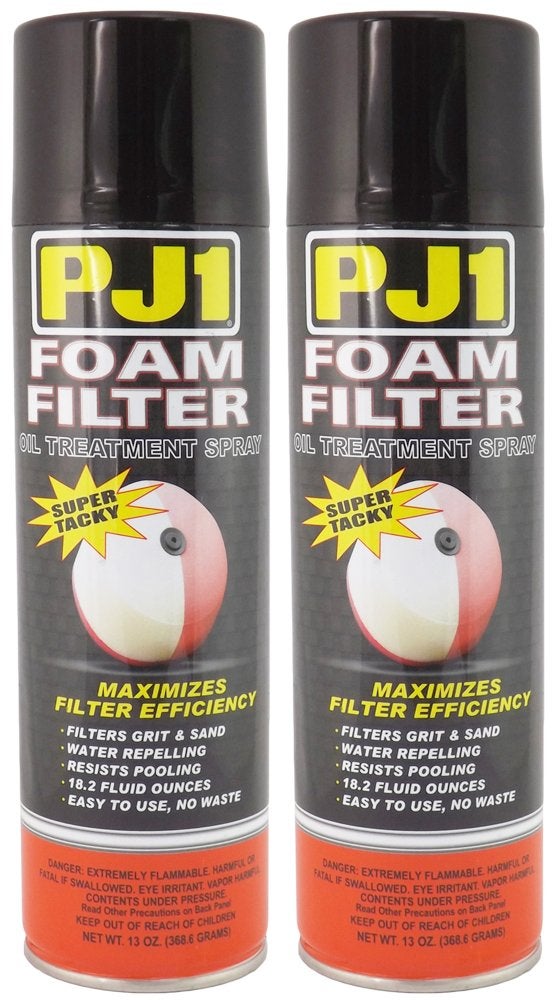 PJ1 زيت فلتر الهواء الرغوي PJ1 5-20-2PK، 26 أونصة، عبوة 2 - Image 5