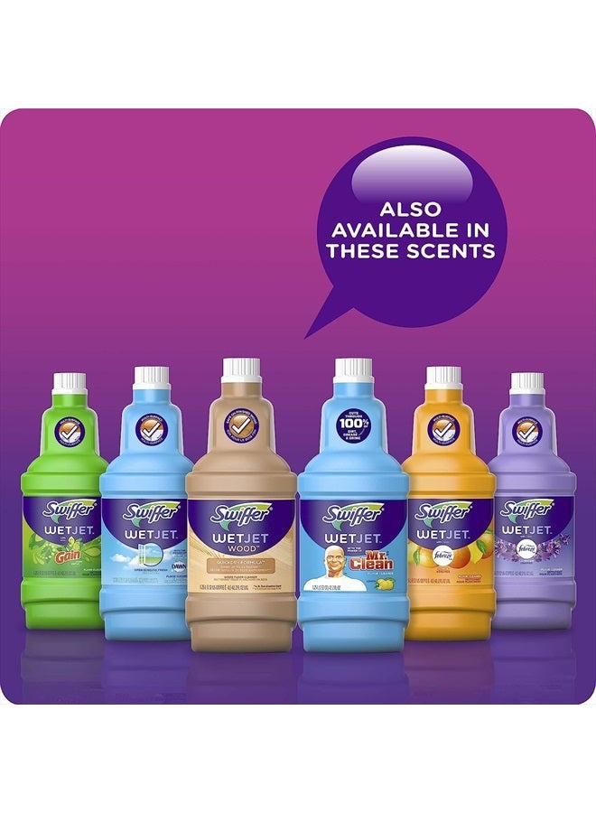 Swiffer Wetjet Wood Floor Cleaner Solution Refill, 42.2 Fl Oz (Pack of 2) (Packaging May Vary) - Image 4