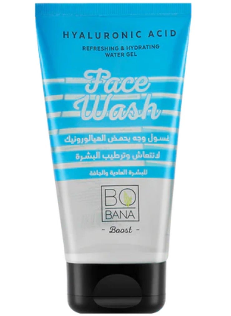 BOBANA Hyaluronic Acid Refreshing And Hydrating Water Gel Face Wash 50 ml - Image 1
