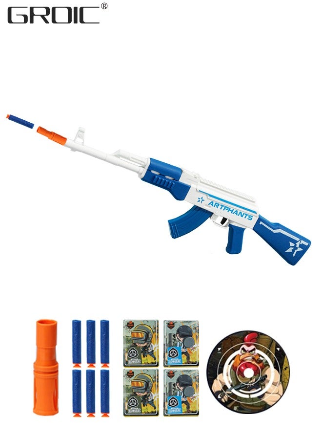 GROIC Toy Gun Models Foam Blasters Soft Bullet Shot Gun with Target and Soft Bullets, Soft Foam Gun Toys, Outdoor Shooting Game,Cool Stuff for boy Kids  - Image 1