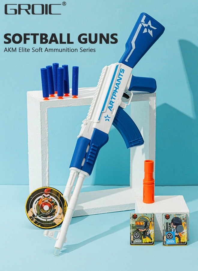 GROIC Toy Gun Models Foam Blasters Soft Bullet Shot Gun with Target and Soft Bullets, Soft Foam Gun Toys, Outdoor Shooting Game,Cool Stuff for boy Kids  - Image 2