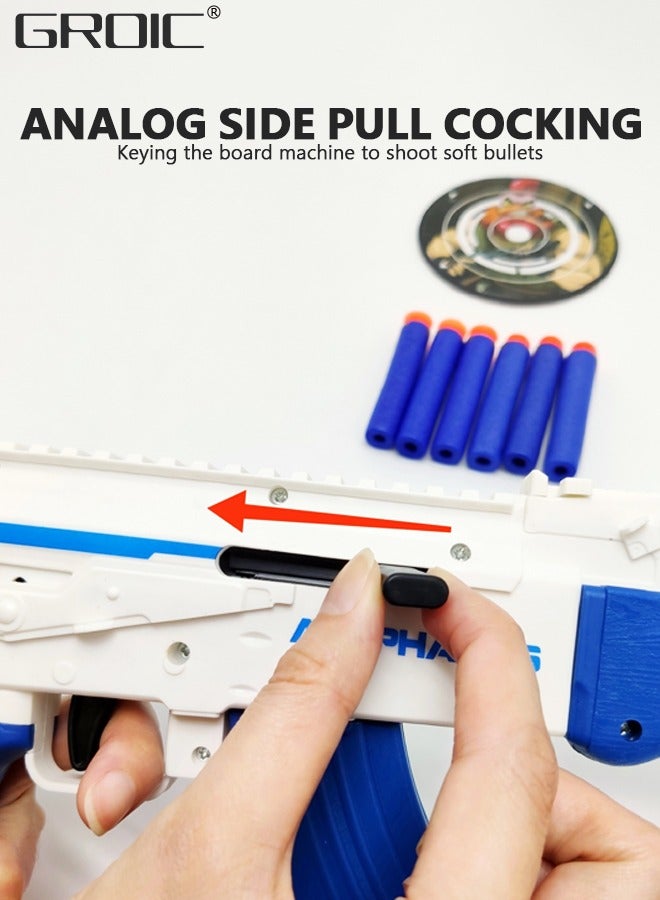 GROIC Toy Gun Models Foam Blasters Soft Bullet Shot Gun with Target and Soft Bullets, Soft Foam Gun Toys, Outdoor Shooting Game,Cool Stuff for boy Kids  - Image 3