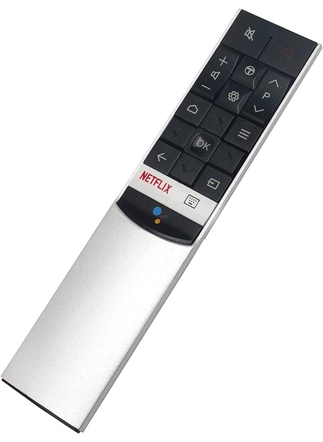إيروريكس - جهاز التحكم عن بعد البديل Crc602S Jur2 للبحث الصوتي مناسب لـ Tcl 65C715 55C715 50C715 65C715K 55C715K 50C715K 65C715Kx1 65X10 65Ec780 55Ec780 65X815 55X815 U49C7006 U55C7006 U55X9006 - Image 1