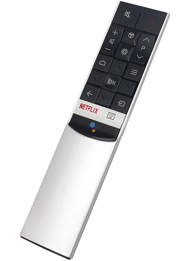 إيروريكس - جهاز التحكم عن بعد البديل Crc602S Jur2 للبحث الصوتي مناسب لـ Tcl 65C715 55C715 50C715 65C715K 55C715K 50C715K 65C715Kx1 65X10 65Ec780 55Ec780 65X815 55X815 U49C7006 U55C7006 U55X9006 - Image 1