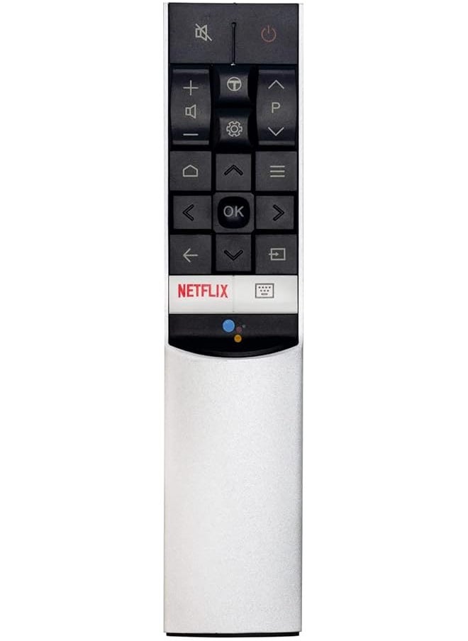 إيروريكس - جهاز التحكم عن بعد البديل Crc602S Jur2 للبحث الصوتي مناسب لـ Tcl 65C715 55C715 50C715 65C715K 55C715K 50C715K 65C715Kx1 65X10 65Ec780 55Ec780 65X815 55X815 U49C7006 U55C7006 U55X9006 - Image 1