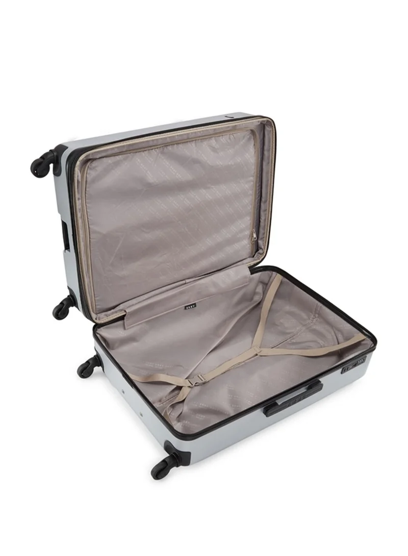 DKNY Dkny New Yorker Hardside Luggage on Wheels for Unisex | Ultra Lightweight ABS on with Spinner Wheels 4 Color Silver
