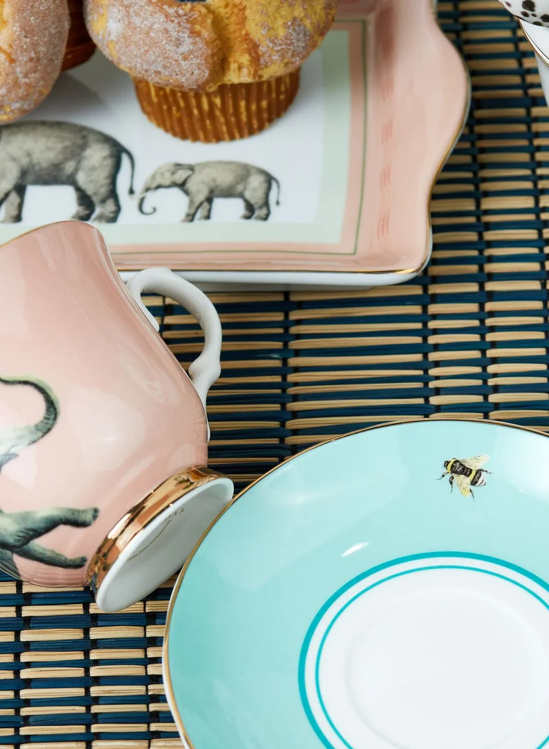 YVONNE ELLEN Teacup & Saucer Elephant