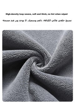 Audi Car Care Car Wash Towel Absorbent Clean and Dry Coral Velvet Suede Double Sided Thickened Audi Special 2 Pack  - Image 5