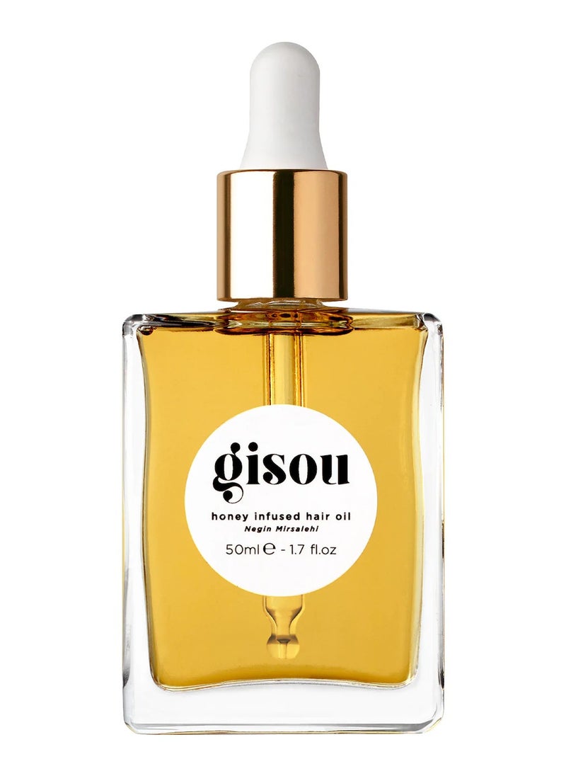 Gisou زيت الشعر المنقوع بالعسل من جيسو، 50 مل  - Image 1