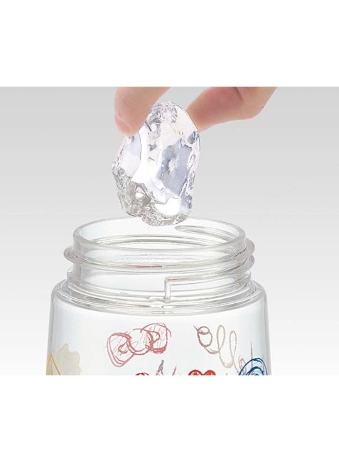 هالو كيتي زجاجة ماء للأطفال مع زجاجة شفافة من القش 16.2 أونصة سائلة 480 مل من السيليكون للفتيات - Image 3