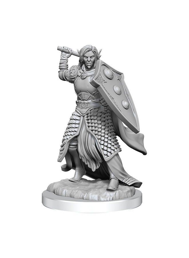 Dungeons & Dragons D&D: Nolzur's Marvelous Unpainted Minis: Elf Cleric Male WZK 90404 - Image 3