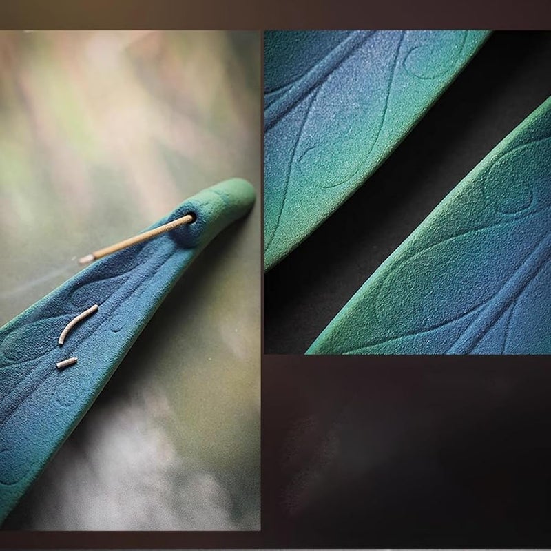 حامل رماد خزفي كبير موقد للمنزل مطعم خزانة تأمل تحفة زخرفية - Image 5