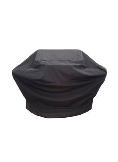 Charbroil 5+ Burner Side Closure Straps Grill Cover Black XL 44 x 72 x 25 Inch 2655579P04  - Image 1